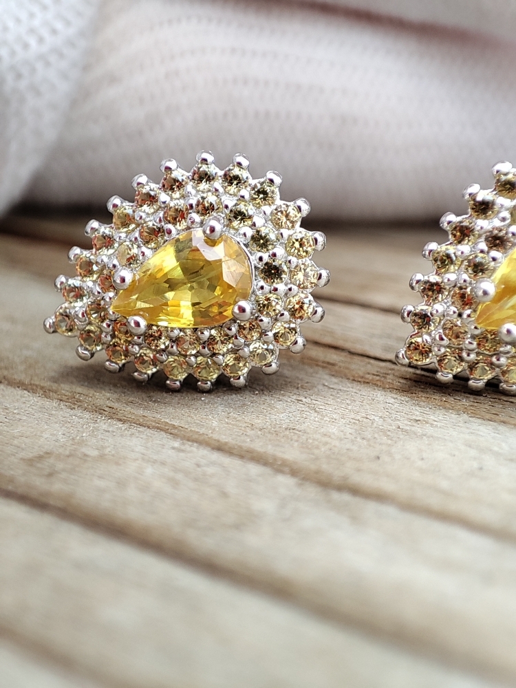 925 Cercei argint cu safir (38)
