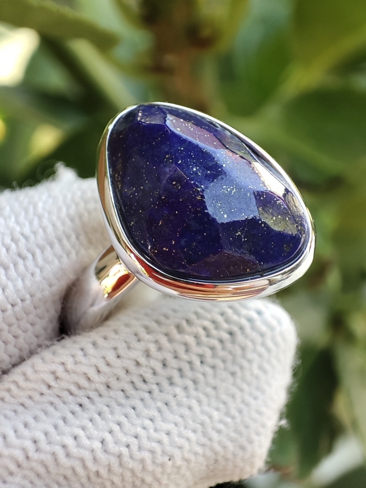 925 Inel argint cu lapis lazuli masura 13