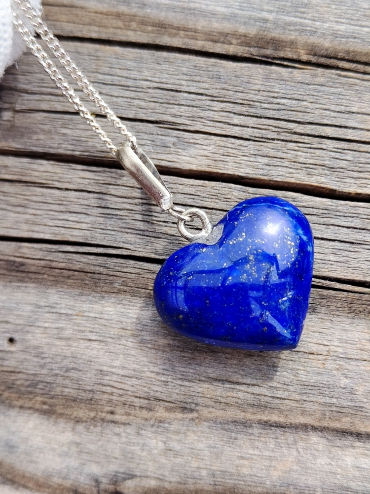 925 Lant argint cu pandantiv lapis lazuli