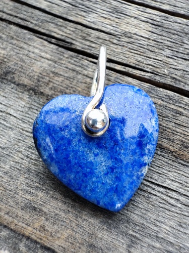925 argint pandantiv Lapis Lazuli natural UNICAT ARTMAX.RO
