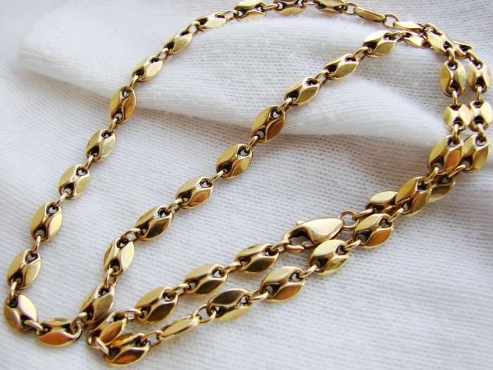 Lantisor lant aur 14k austria lucrat manual gramaj 19.90g.