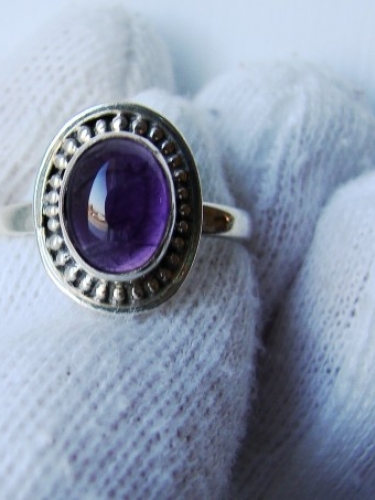 925 Inel Argint Masura 15 cu Amethyst Ametist (30)