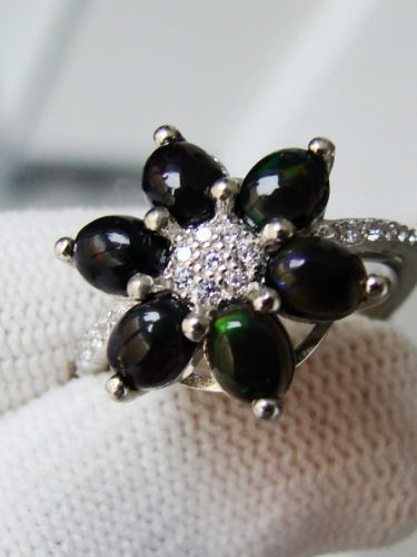 925 INEL ARGINT CU OPAL MASURA 12