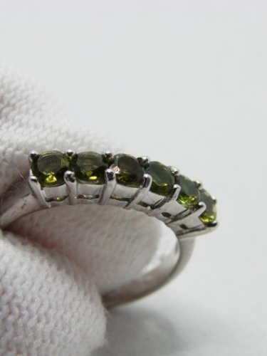 925  inel argint cu turmaline masura 14