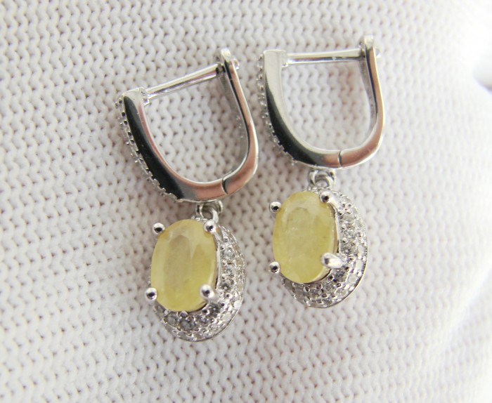 925 CERCEI ARGINT CU SAFIR (37)