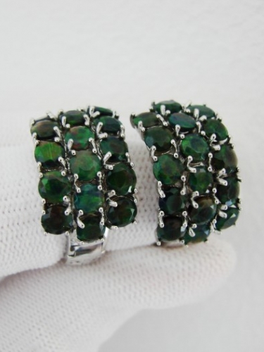 925 CERCEI ARGINT CU OPAL (55)