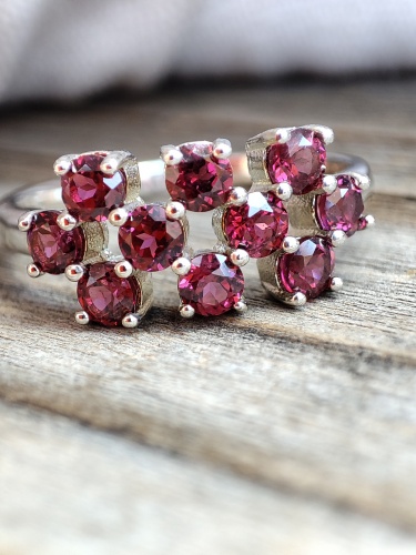 925 INEL ARGINT CU GRANAT MASURA 17 (38)