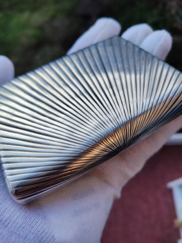 Tabachera argint rusia ruseasca silver argint 84 20th CENTURY KOKOSHNIK