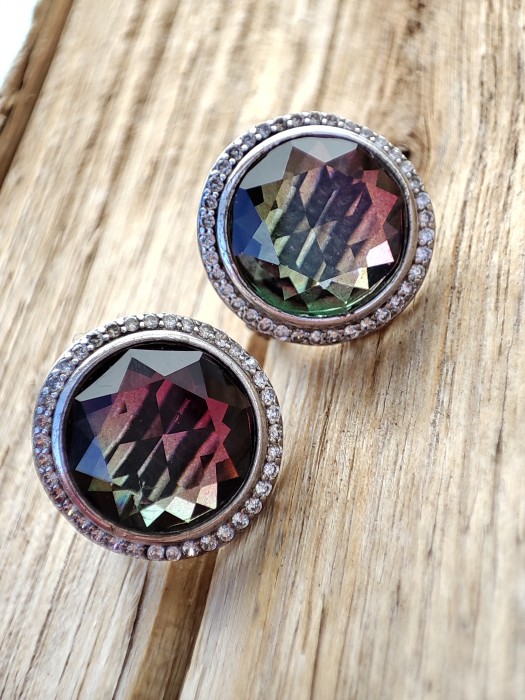 925 Cercei  Argint Cu Mistic Topaz