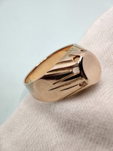 Retro Inel Aur 14K 583 Rusia Rusesc Inele Aur Rusesti