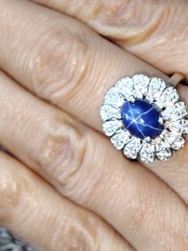 925 INEL ARGINT CU SAFIR MASURA 16 (47)