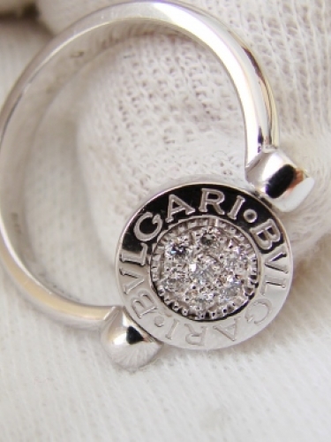 Bvlgari Bvlgari Original Inel Aur 18K Cu Brilliante Si Onix