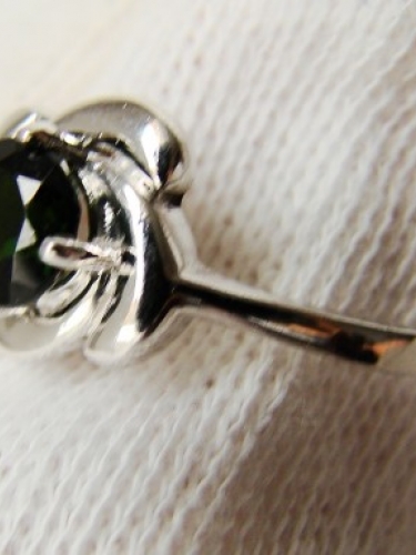 925 Inel Argint masura 19 Cu Peridot (26)