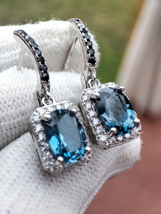925 CERCEI CU LONDON BLUE TOPAZ